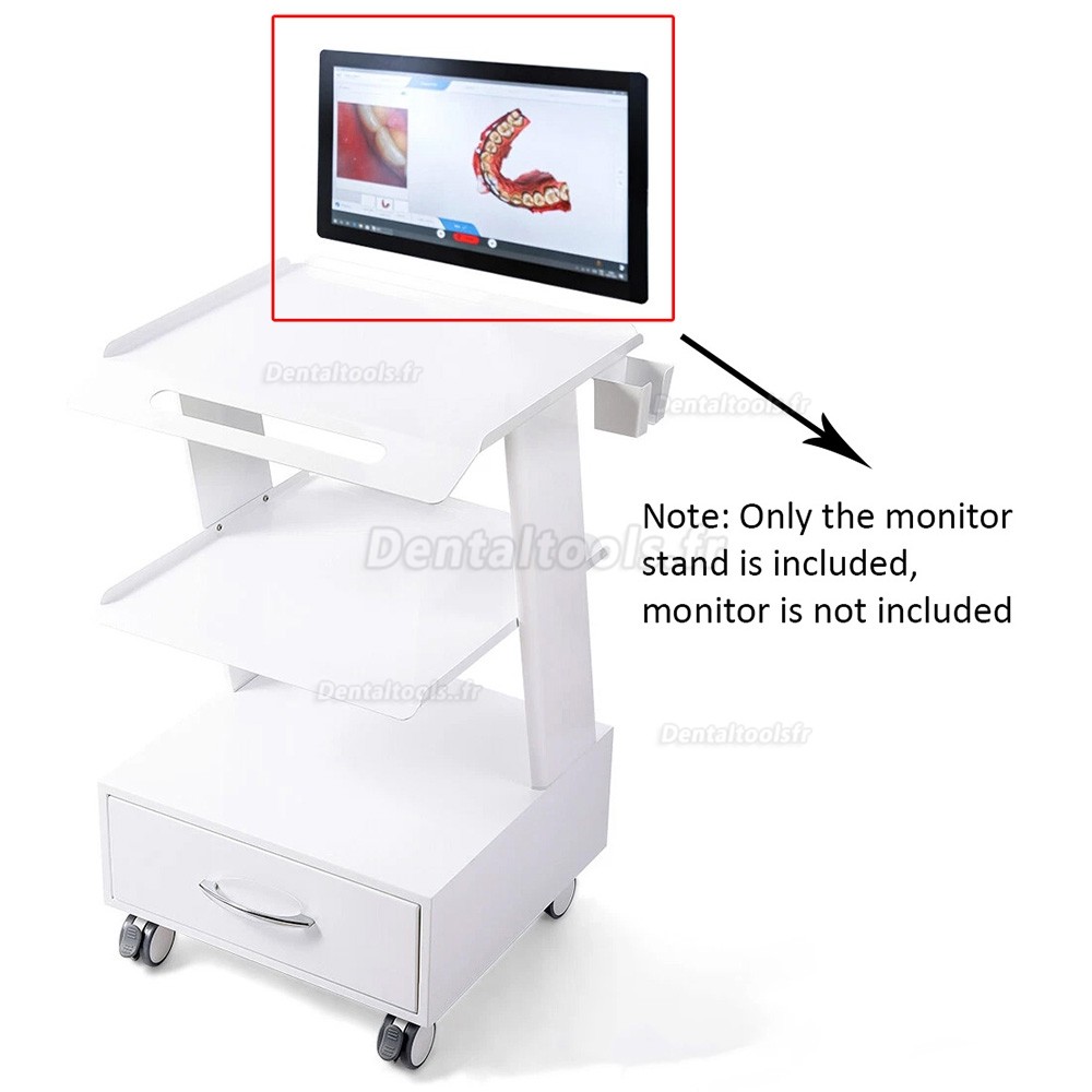 Dentech K2 unit&eacute; chariot dentaire mobile avec tiroir et armoire de rangement